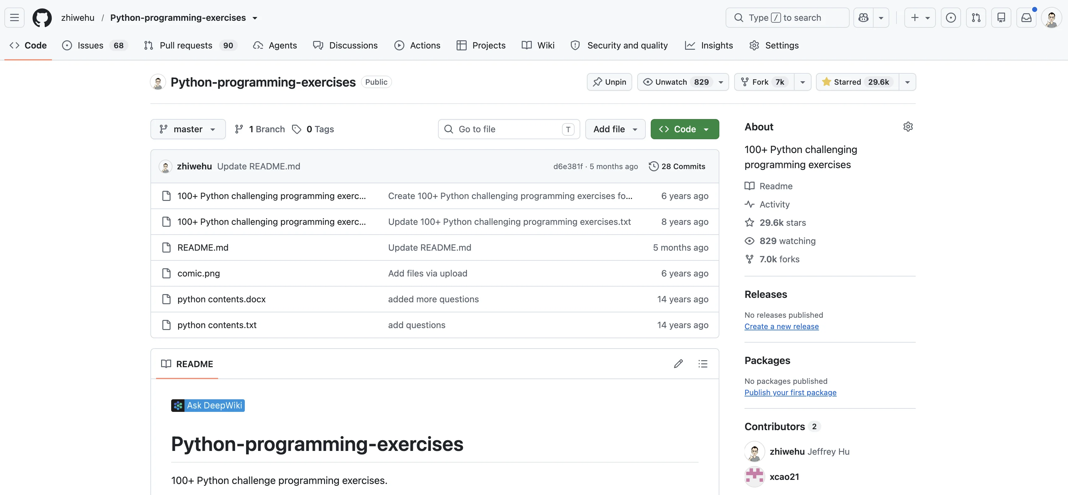https://github.com/zhiwehu/Python-programming-exercises
